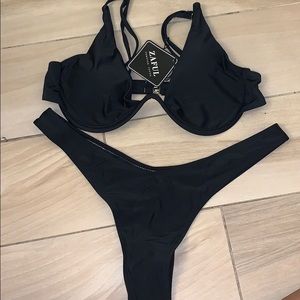 ZAFUL Push Up Plunge Bathing Suit